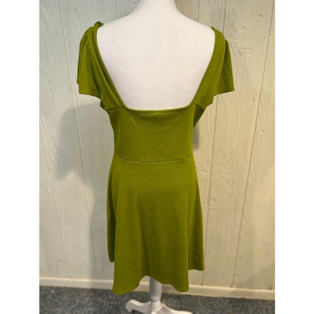 Women's Wild Fable Green Ribbed Knit Dress Size XXL - Picture 5 of 10